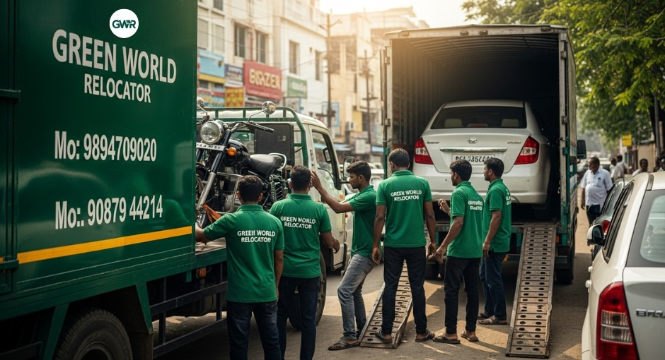 Bike and car transport services in Chengalpattu by professional movers.