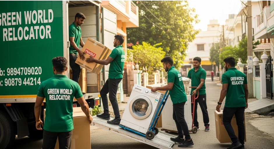  Loading and unloading services in Chengalpattu – trained movers handling goods.
