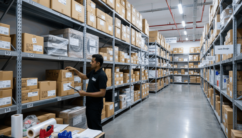      Secure storage and warehouse facility for packers and movers goods in Pollachi.
