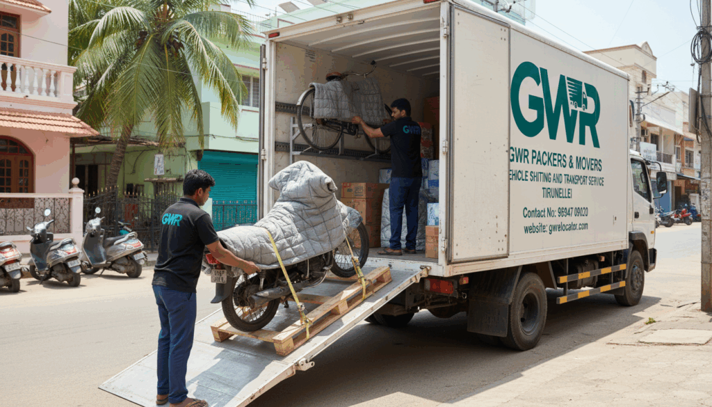 Car transport service packers and movers in Tirunelveli.