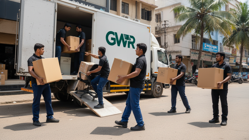 Office relocation service in Dharmapuri by professional movers.