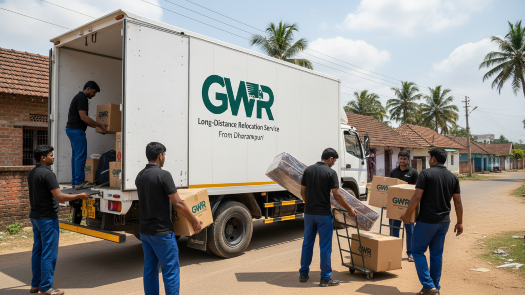 Long-distance relocation service from Dharmapuri.