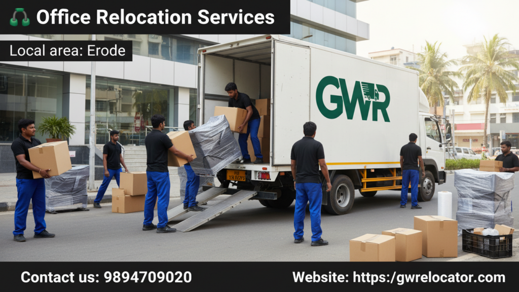  Office Relocation Services Packers and Movers in Erode