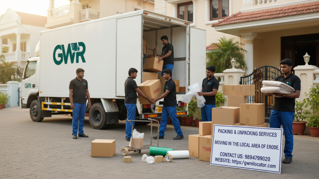  Packing & Unpacking Services Packers and Movers in Erode