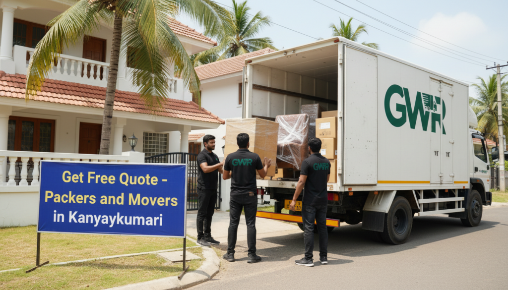 Get Free Quote – Packers and Movers in Kanyakumari