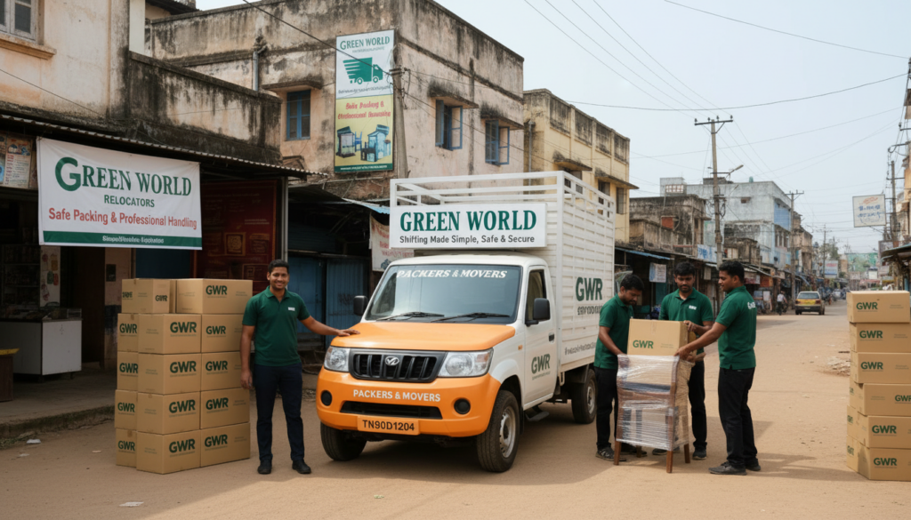 Packers and Movers in Selvapuram – Green World Relocator
