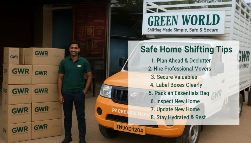 Tips for Safe Home Shifting