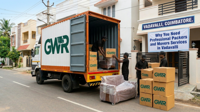 Why You Need Professional Packers and Movers Services in Vadavalli