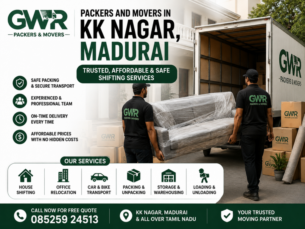 Packers and Movers in KK Nagar