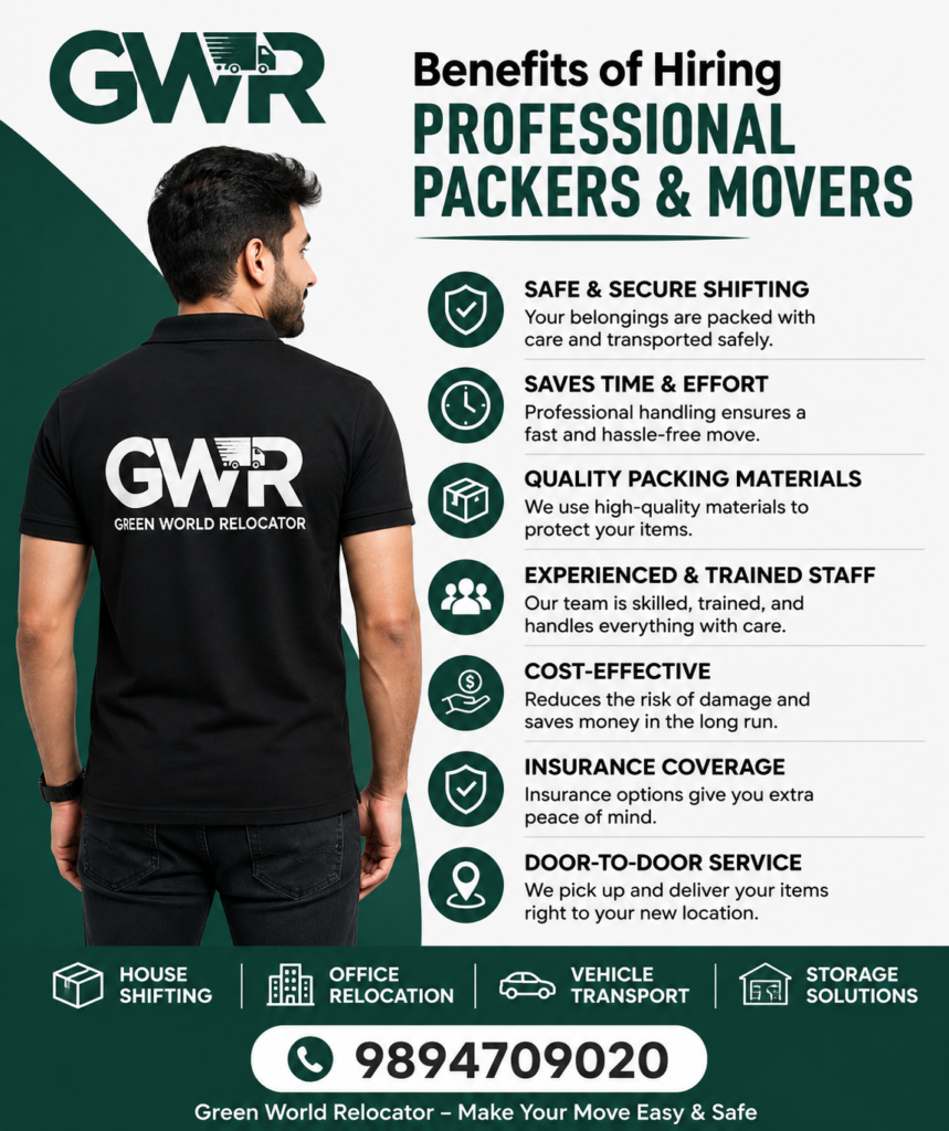 Benefits of Hiring Professional Packers and Movers