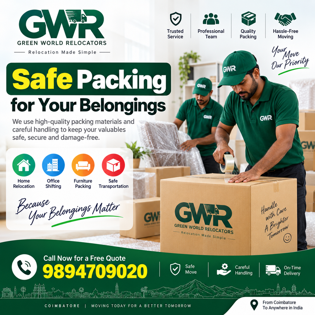 Safe Packing for Your Belongings