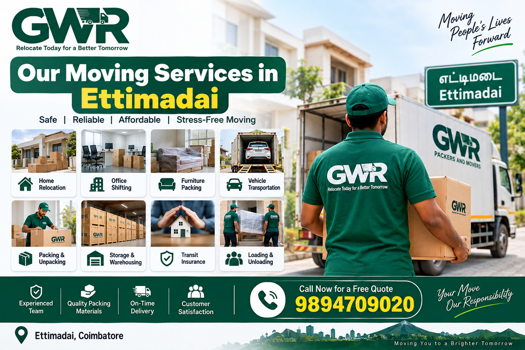Our Moving Services in Ettimadai