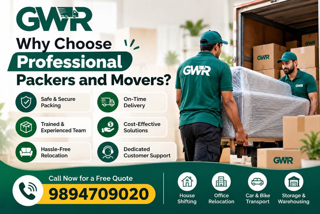 Why Choose Professional Packers and Movers