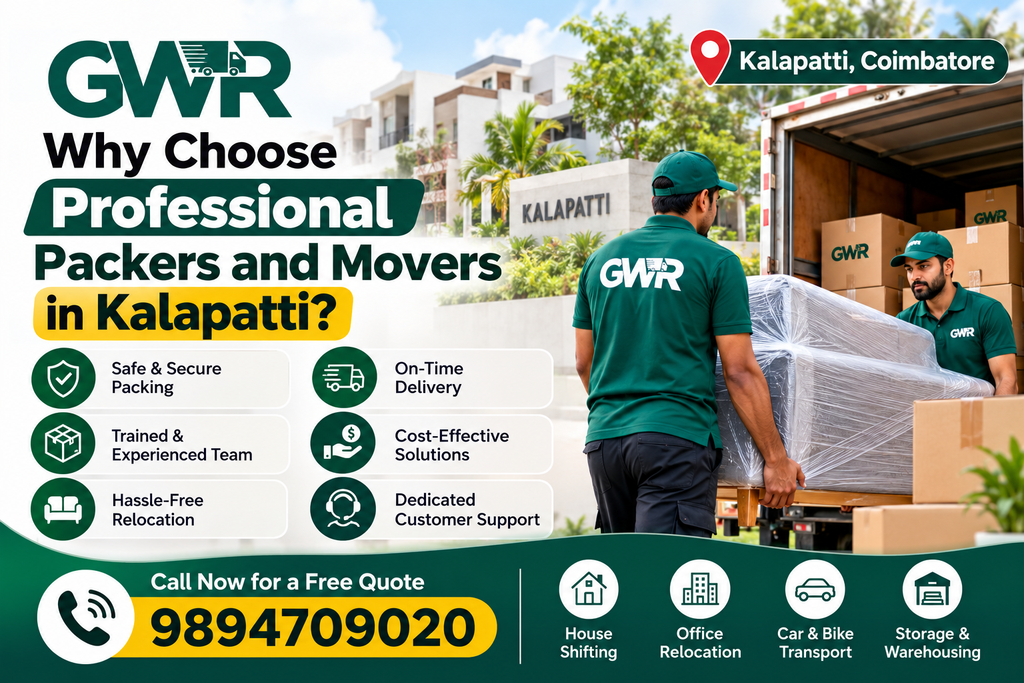 Choosing Packers and Movers Near Kalapatti