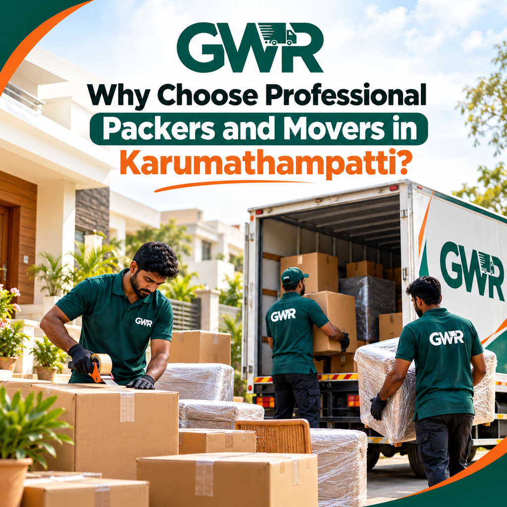 Why Choose Professional Packers and Movers in Karumathampatti