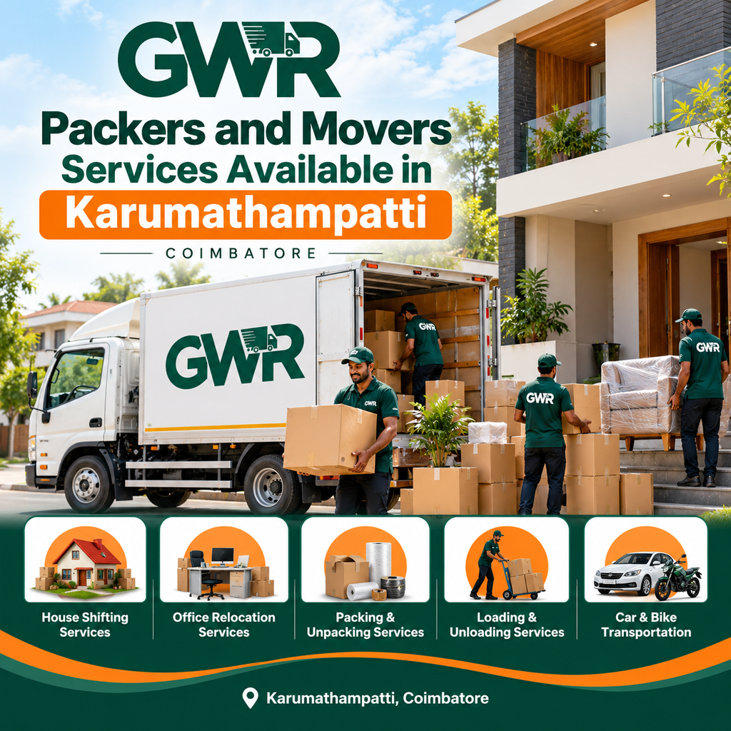 Packers and Movers Services Available in Karumathampatti