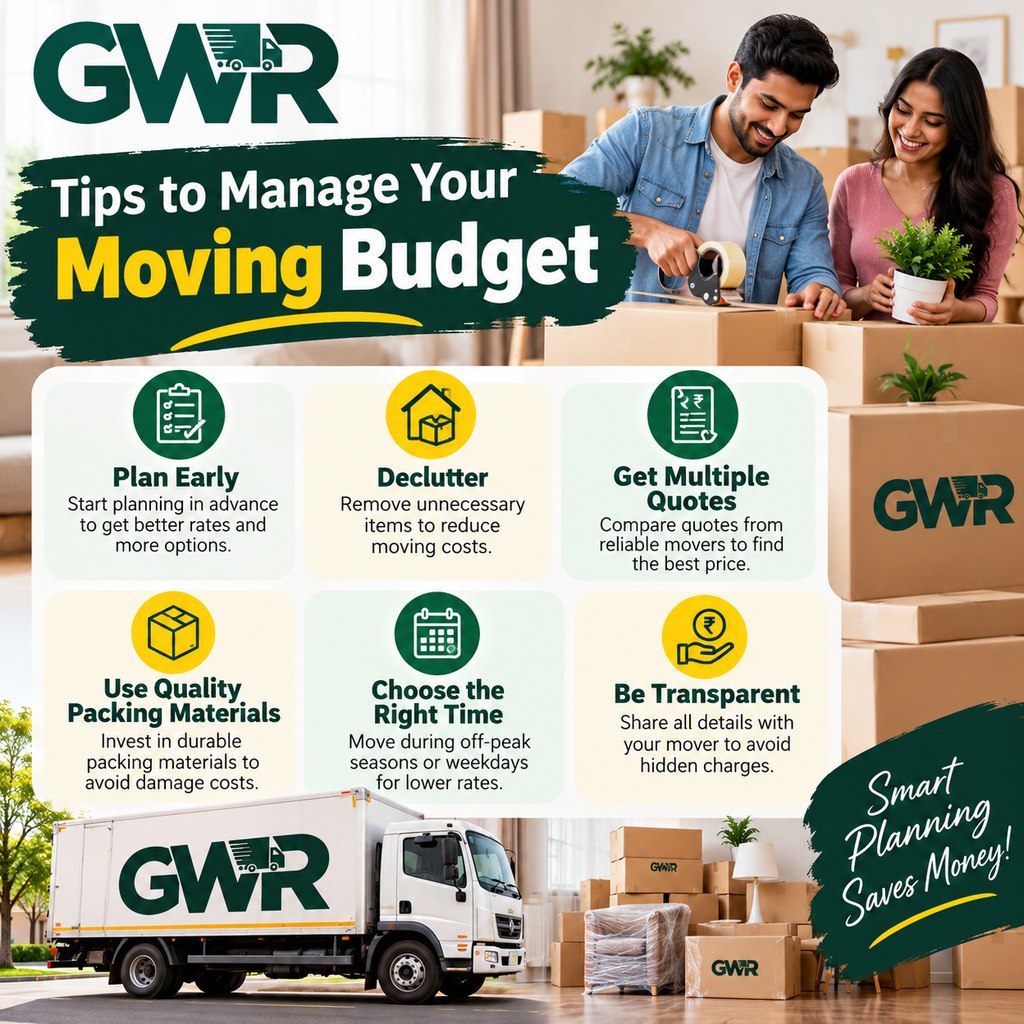 Tips to Manage Your Moving Budget
