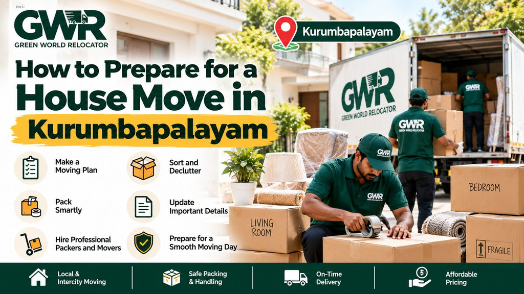 How to Prepare for a House Move in Kurumbapalayam