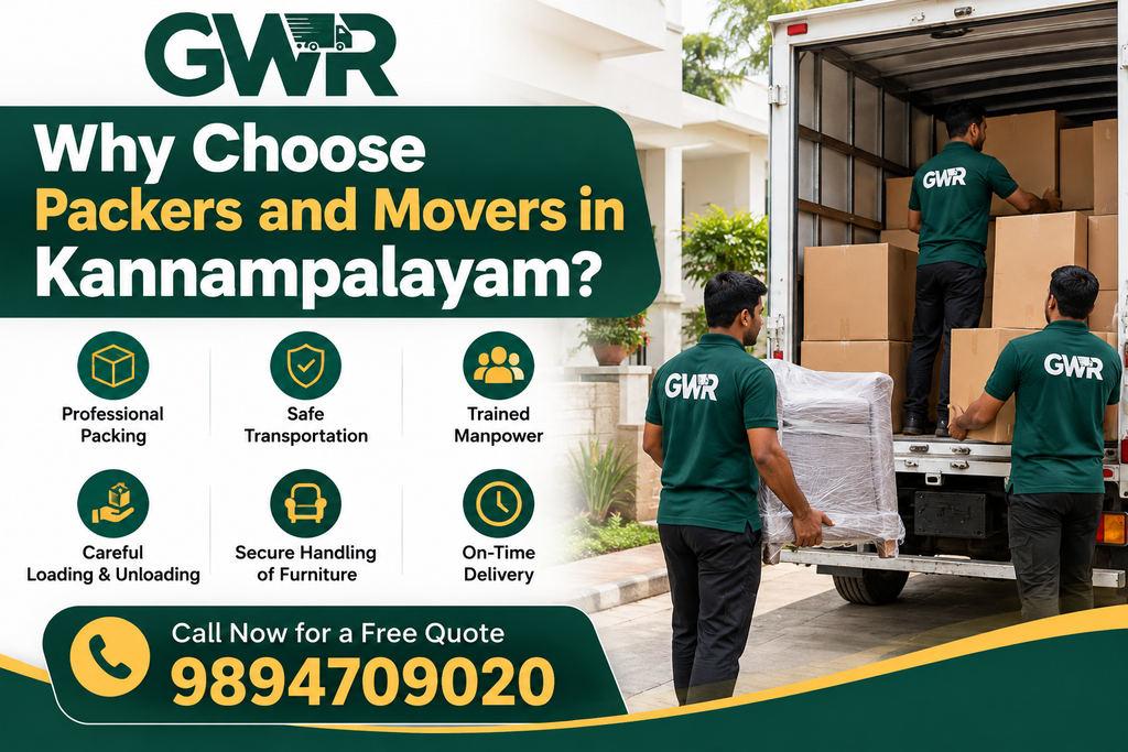 Why Choose Packers and Movers in Kannampalayam